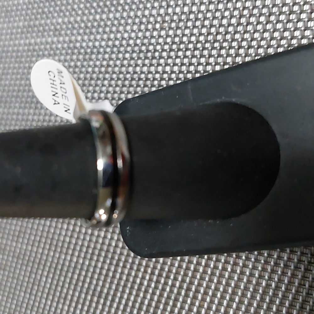 Stainless steel 5mm band sz7 or sz8
